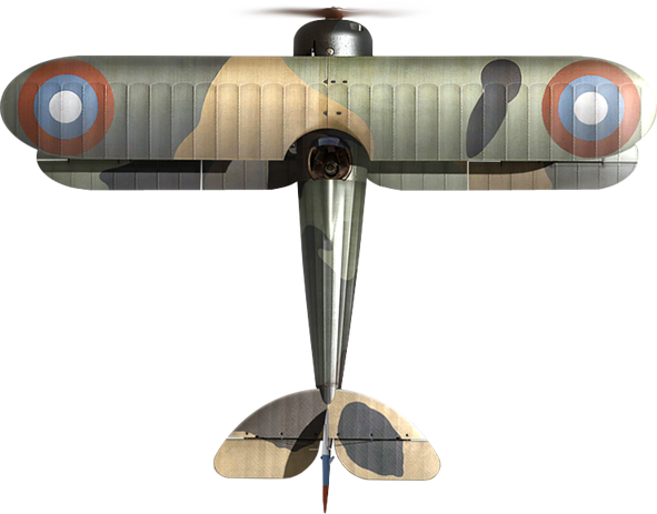 Nieuport 28 Roden 1/32 Top10