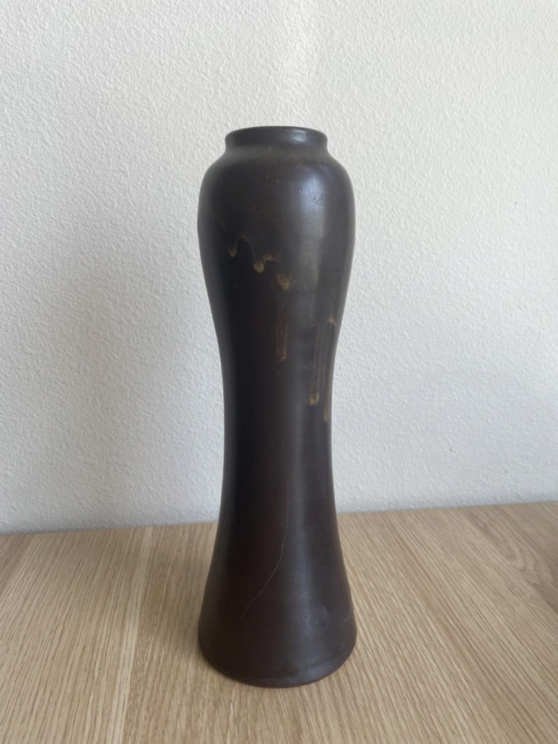 Modern Brown Drip Glaze Far Eastern Studio Vase? Img_1126
