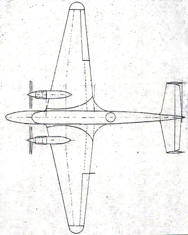 Projet de bombardier stratégique : le NC-110 Nc-11015