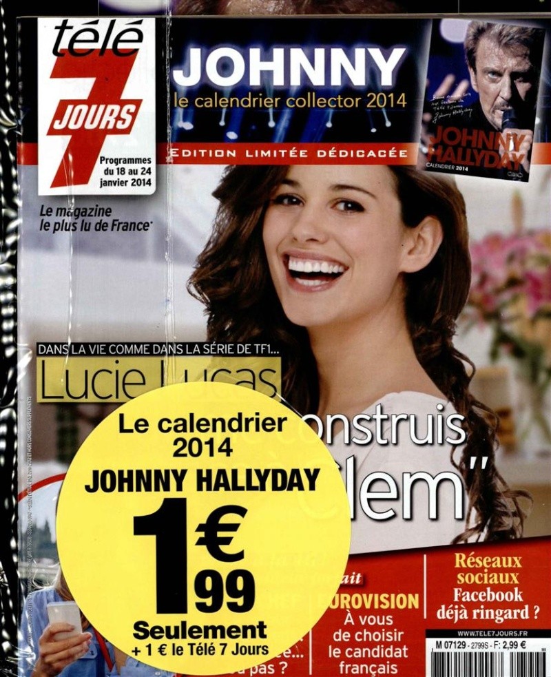 Calendrier 2014 Télé 7 jours T7jcal16