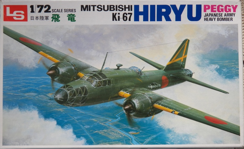 [LS] MITSUBISHI Ki 67 HIRYU PEGGY 1/72ème Réf A601-800 Boite_11
