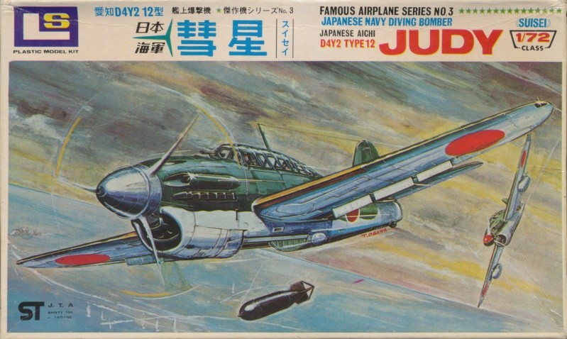 [LS] YOKOSUKA D4Y1 Type 12 SUISSEI JUDY 1/72ème Réf 103-100 Boite_33