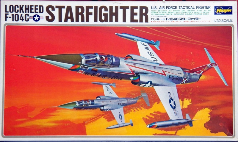 [HASEGAWA] LOCKHEED F-104C STARFIGHTER 1/32ème Réf 08112 F-104c10