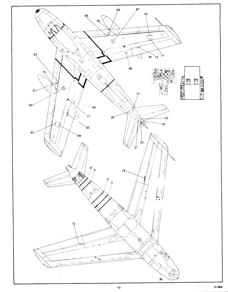 [Hasegawa] North American F-86F Sabre (vers 1972) F-86f_20