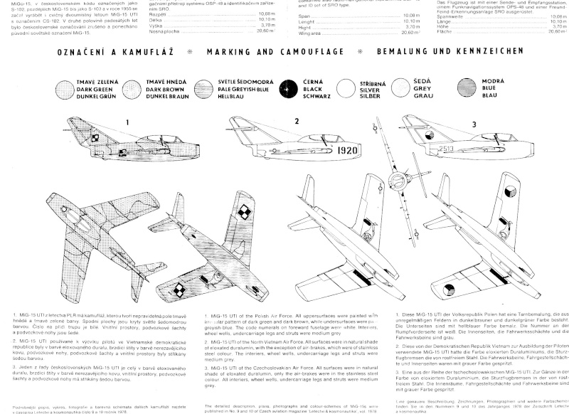 [KP] MIKOYAN-GOUREVICH MiG-15 UTI 1/72ème Réf 13 Mig-1521