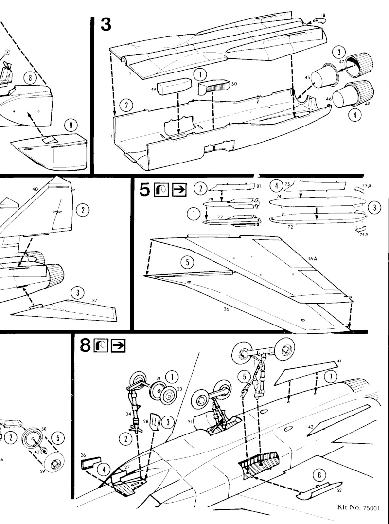 [LINDBERG] MIKOYAN-GOUREVICH MiG 25 FOXBAT et MiG 31 FOXHOUND A 1/48ème Réf 75002 & 5001 Mig-3117