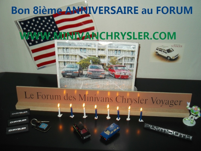 Bon 8ième anniversaire au forum Minivan Concou26