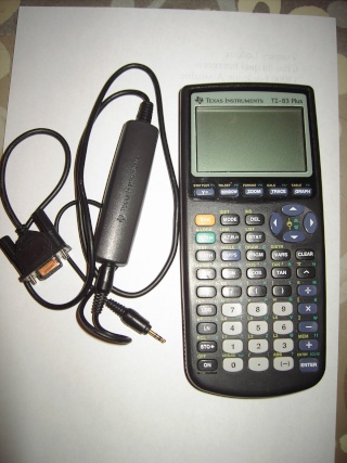 calculatrice graphique TI-83 plus Pict0167