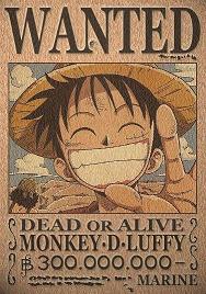 Wanted des Mugiwaras Luffy110