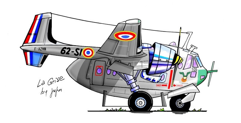 Mes caricatures et dessins d'avions et hélicos. - Page 10 La_gri10