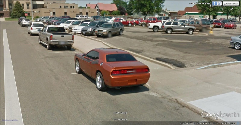 STREET VIEW : belles voitures (Monde) - Page 38 Challe11