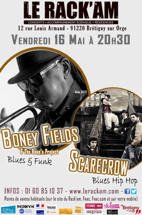 Concert blues/ hip hop: Boney Fields + Scarecrow au Rack'am! 2_bone10