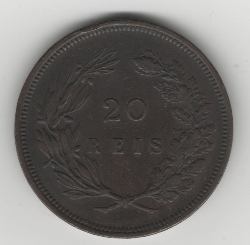 20 Reis. Portugal. 1892. Lisboa 50910