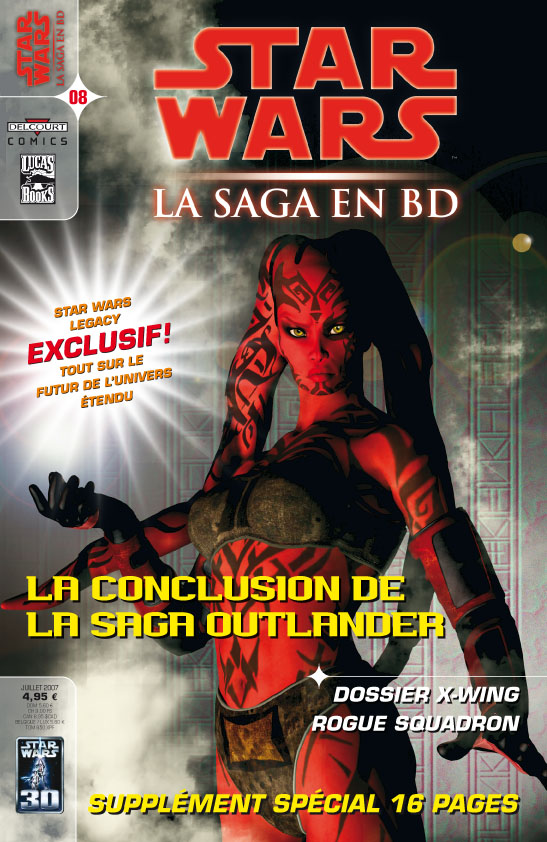 STAR WARS LA SAGA EN BD #08 - JUILLET 2007 - DELCOURT Comics18