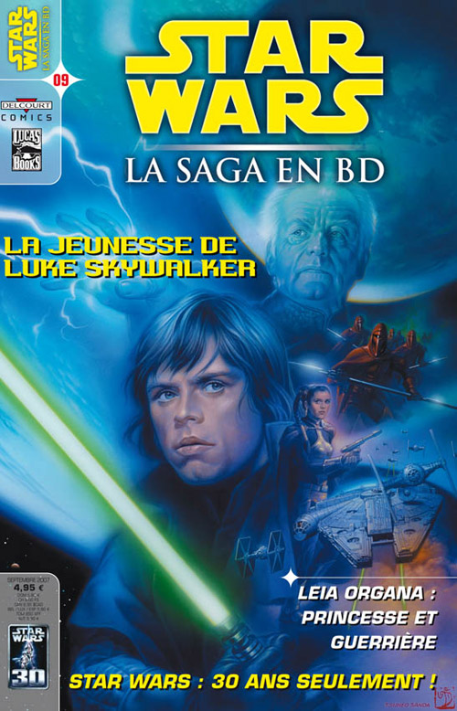 STAR WARS LA SAGA EN BD #09 - SEPTEMBRE 2007 - DELCOURT Comics19