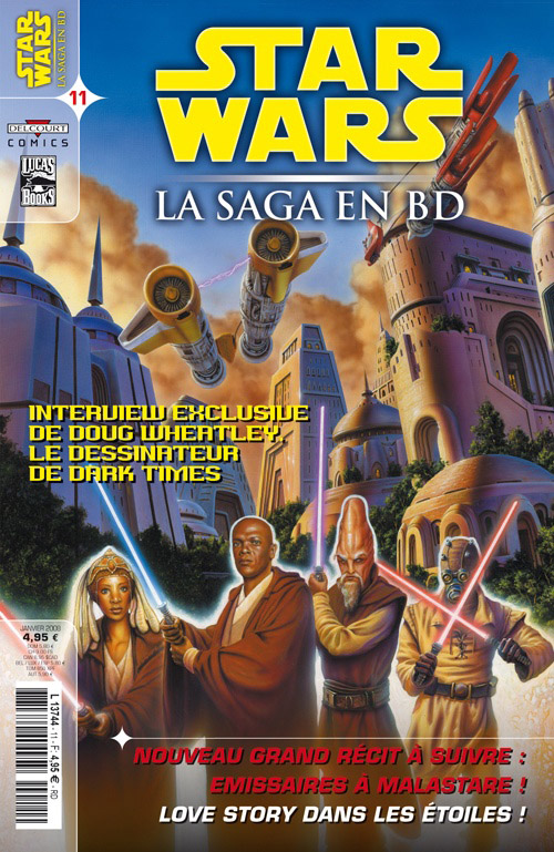 STAR WARS LA SAGA EN BD #11 - JANVIER 2008 - DELCOURT Comics21