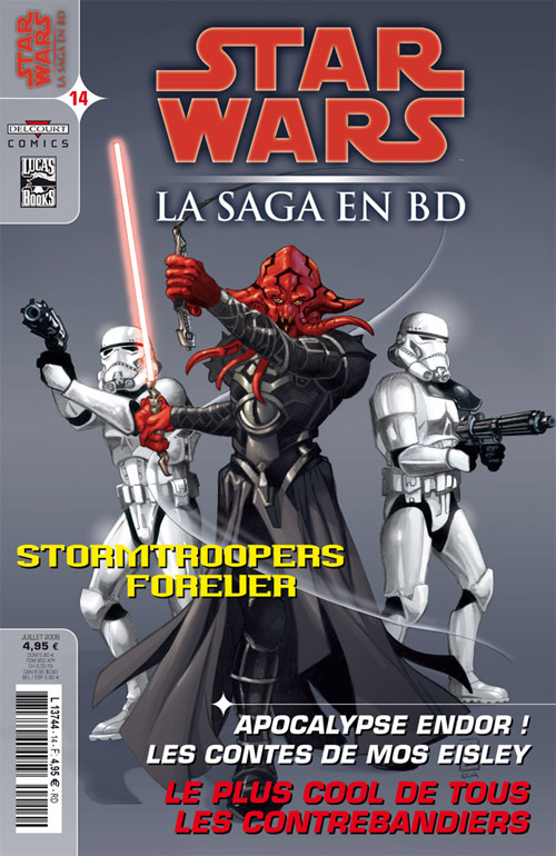 STAR WARS LA SAGA EN BD #14 - JUILLET 2008 - DELCOURT Comics24