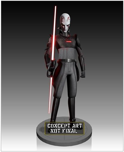 Gentle Giant - Star Wars Inquisitor Delux Maquette PGM Exclu Inquis14