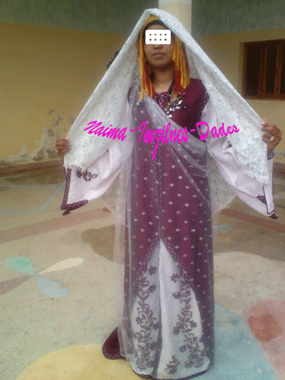 L'Habit traditionnel des femmes de Dadès Sara110