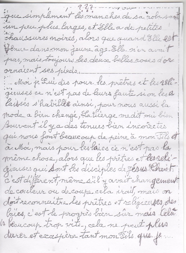 MANUSCRIT D'UNE APPARITION DU COTE DE LYON.... TREPT EN ISERE _00110