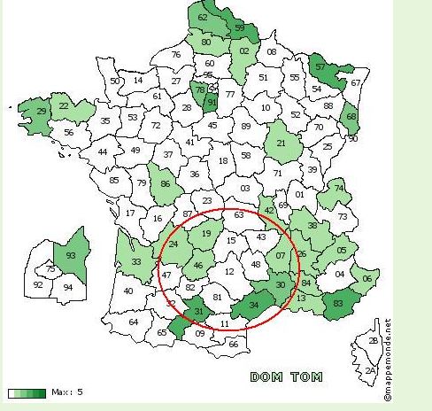 rencontres v2 ete 2014 region "Gers"  15 juin - Organisation ici Cartem10