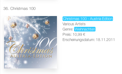 24/12/2013 iTunes international charts TOP100 Ddddd159