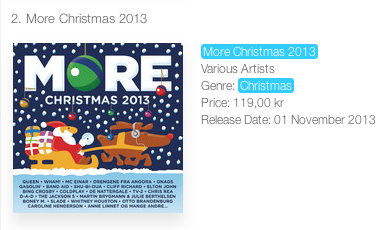 24/12/2013 iTunes international charts TOP100 Ddddd167