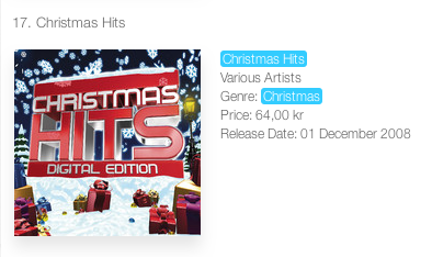24/12/2013 iTunes international charts TOP100 Ddddd168
