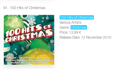 24/12/2013 iTunes international charts TOP100 Ddddd170
