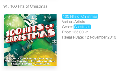 24/12/2013 iTunes international charts TOP100 Ddddd190