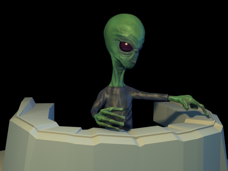 Travaux divers - 3D Coat - Page 3 Alien-10