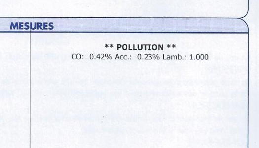 [ Ford Fiesta IV 1.4i 16V an 1996 ] problème pollution (Résolu) Contre10