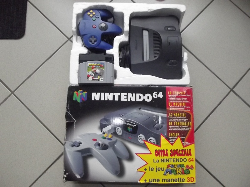 Nintendo 64 pack mario en boite (vente) Dscf4311