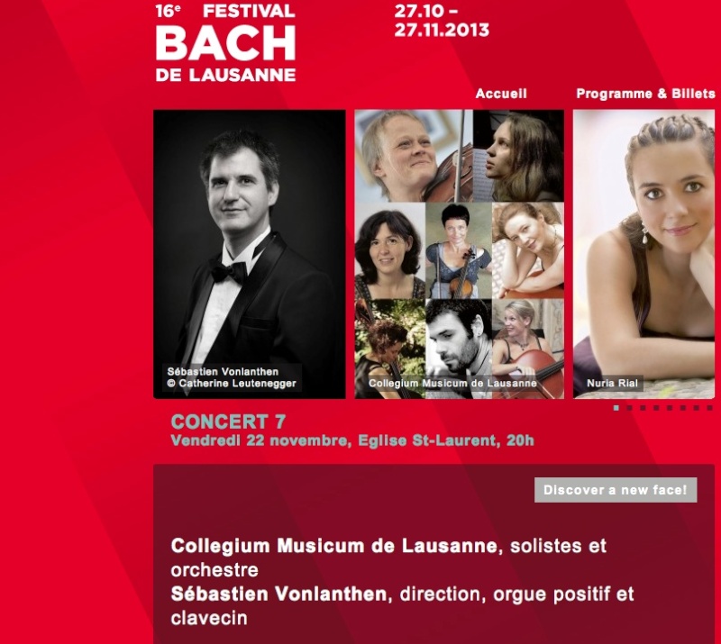 Collegium Musicum de Lausanne / Bach et Pergolese Bach_t10