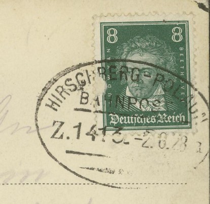 Bahnpoststempel des Deutschen Reiches Bp_110