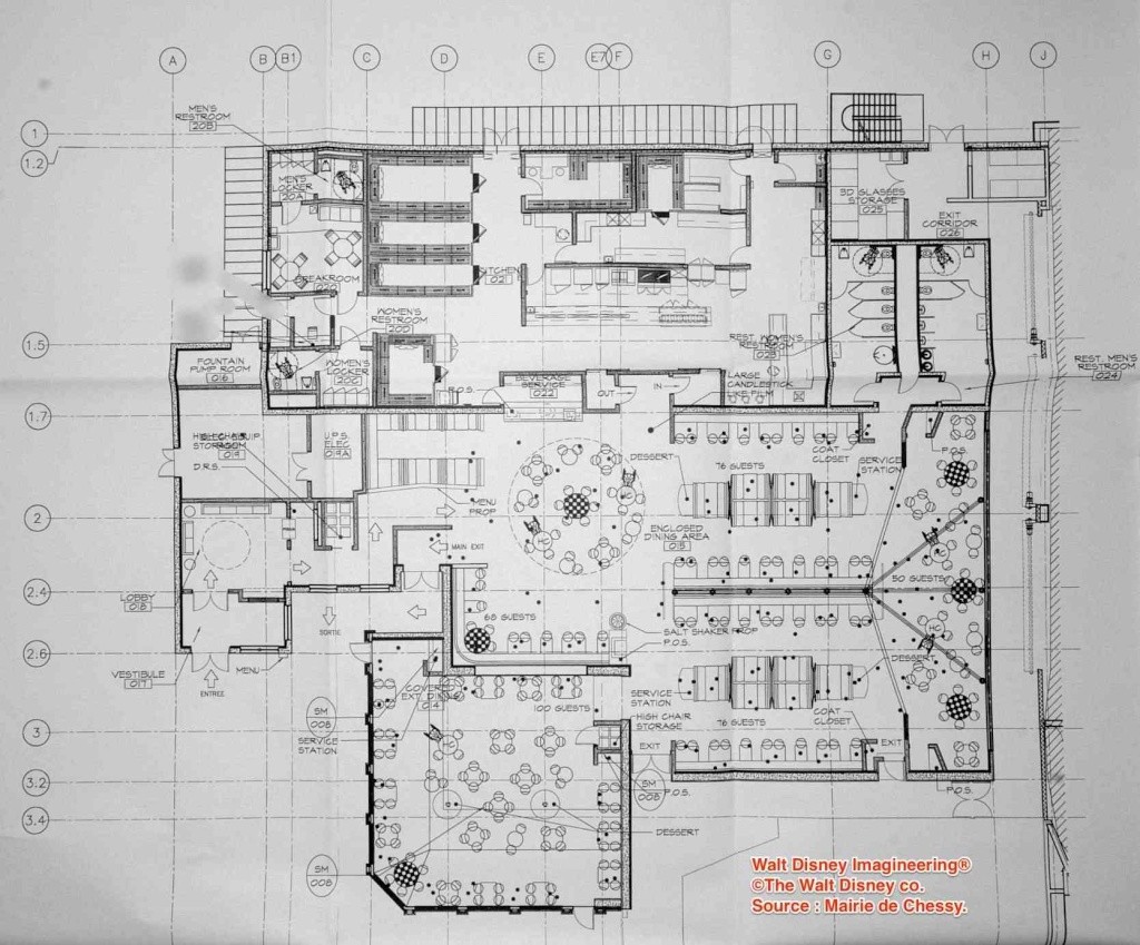 Bistrot Chez Rémy - Walt Disney Studios  - Page 6 Plan_r11