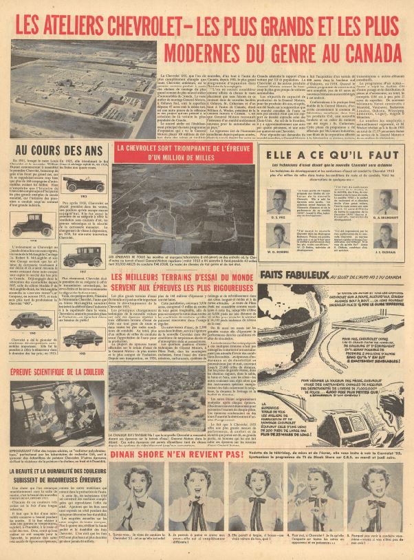 chevrolet - Journal du concessionnaire Chevrolet 1955 Captur13