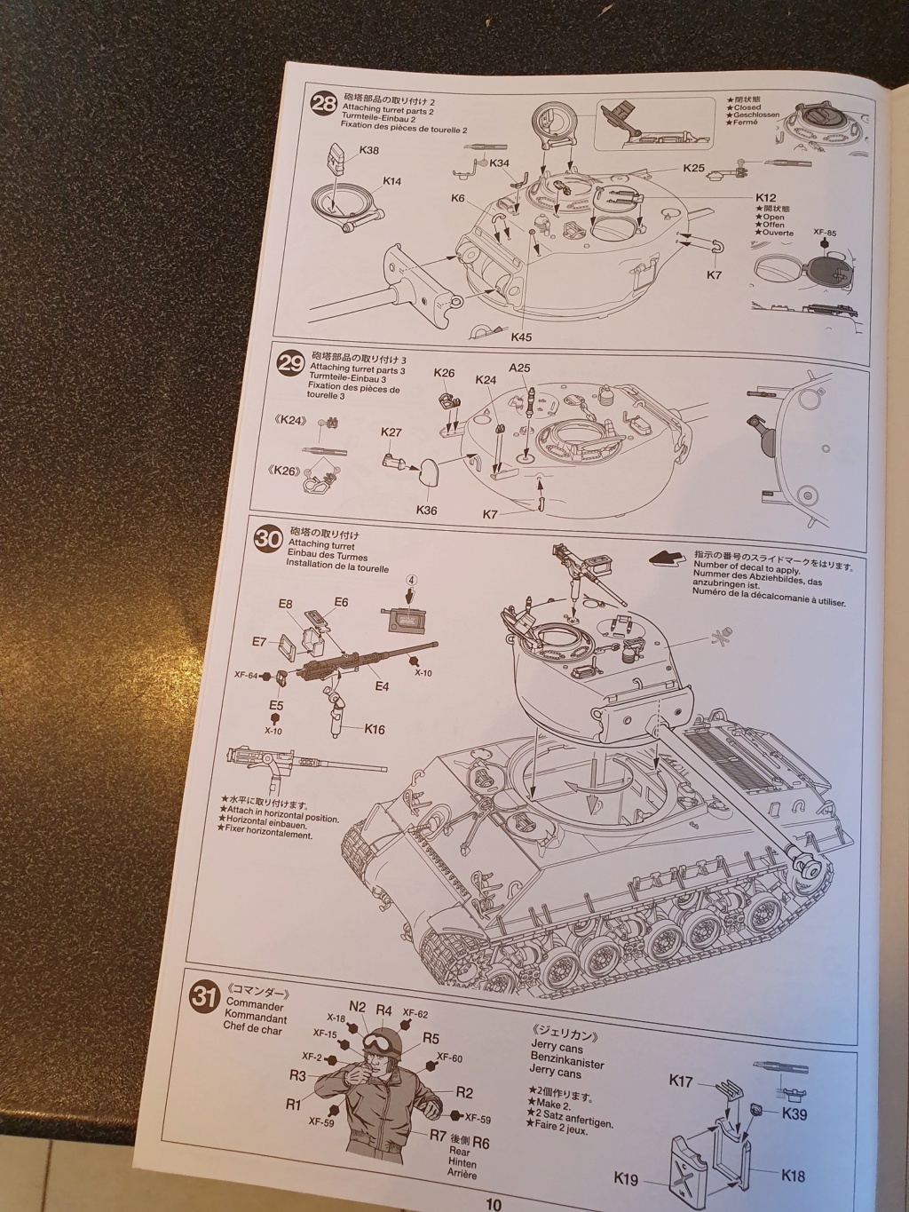 Sherman M4A3E8 Easy Eight Tamiya 1/35 1010