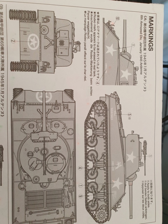 Sherman M4 A3 75 mm Tamiya 1/35 - Page 5 20191037
