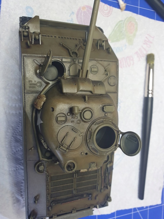 Sherman M4 A3 75 mm Tamiya 1/35 - Page 8 20191072