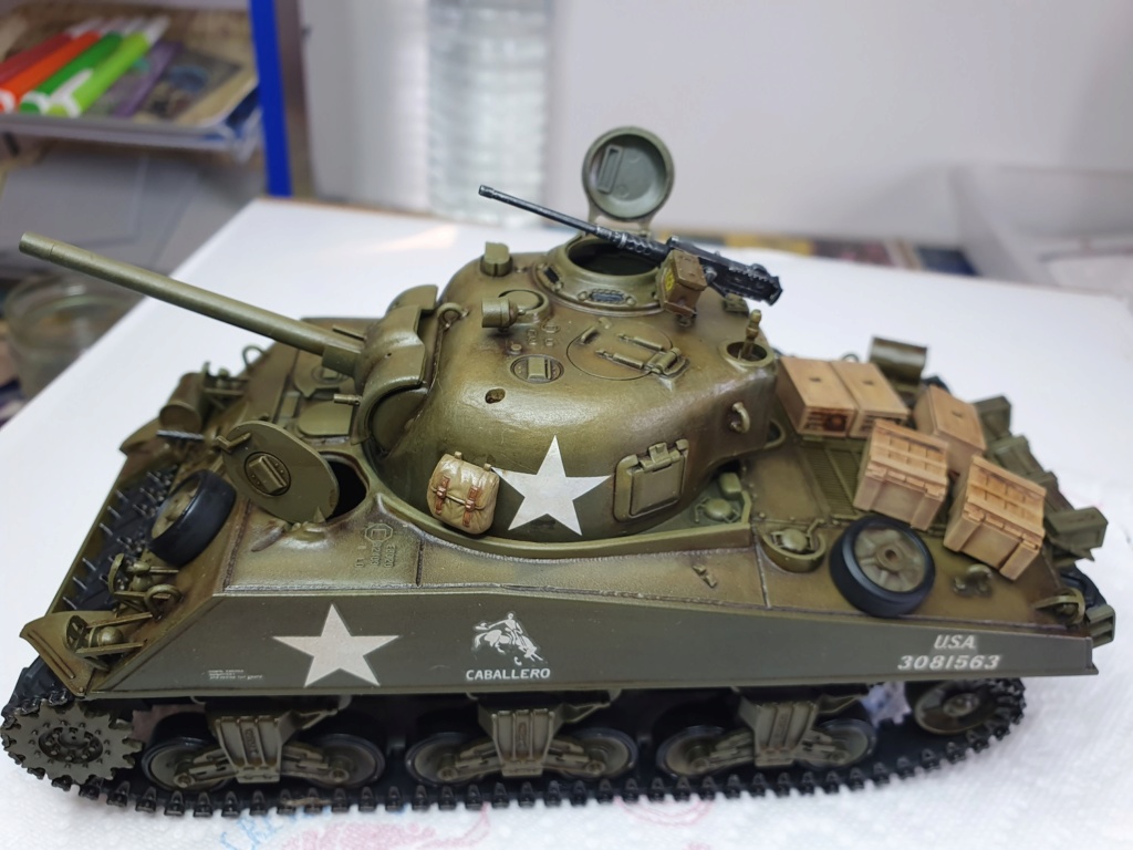 Sherman M4 A3 75 mm Tamiya 1/35 - Page 8 20191106