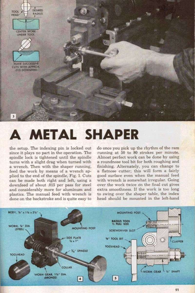 taillage a l'étau limeur / application a la tailleuse rollet sunderland 5a Contou10