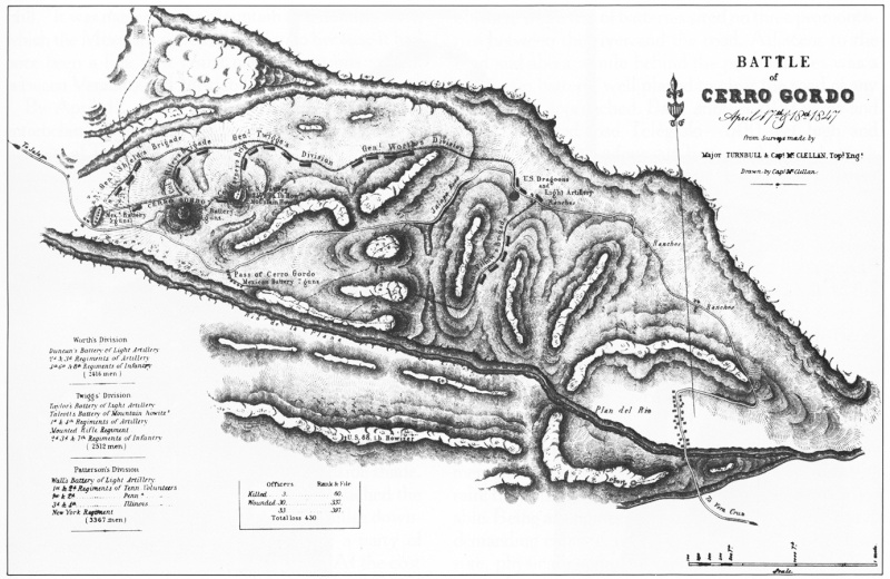 Mapa de Cerro Gordo 1847 Cerro-14