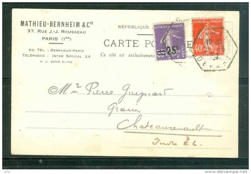 Carte postale illustrée pour la Belgique en novembre 1920 Le_19210