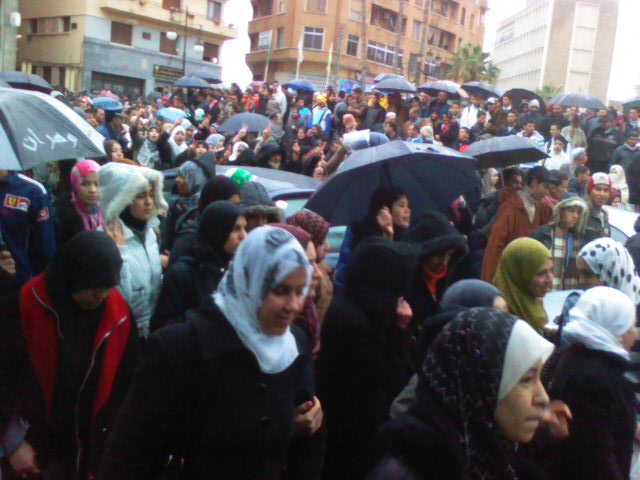 Les manifestations d'aujourd'huit, Mostaganem 710