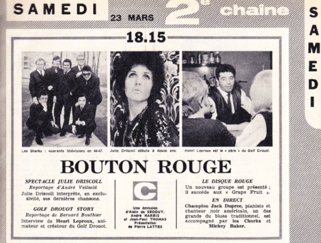 BOUTON ROUGE - EMISSION TV - 45610