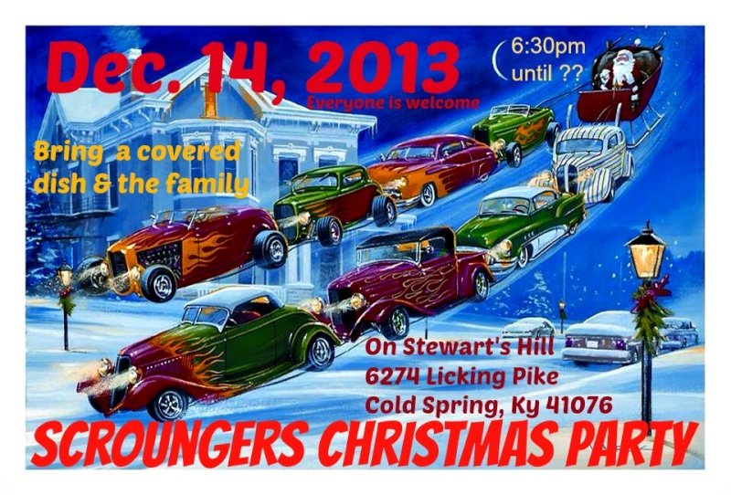 Scroungers Car Club Christmas Party! 13914310