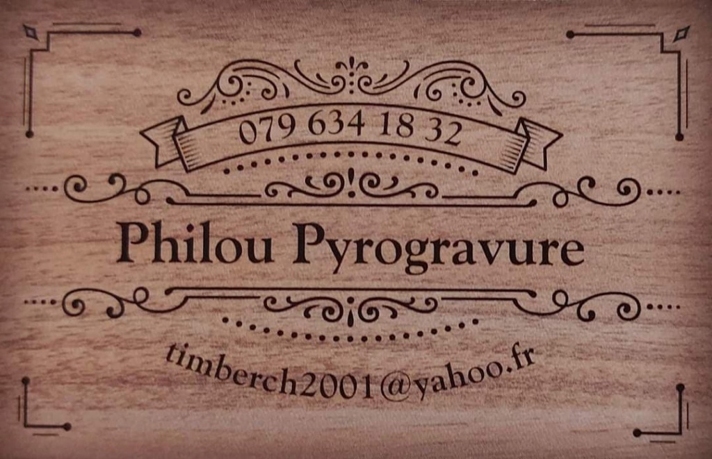 Philou pyrogravure 12109910