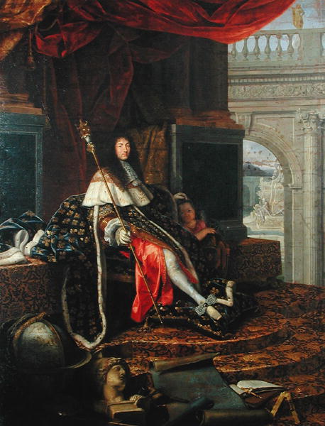 Louis XIV en costume de sacre Louis_19