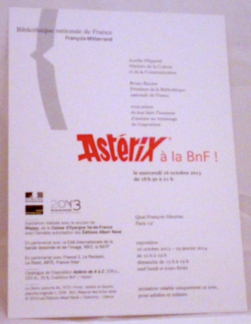 grande exposition Astérix à la BNF Imgp1011